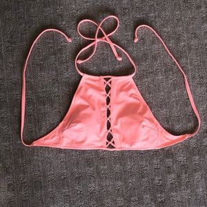 Never wore PINK neon bikini top